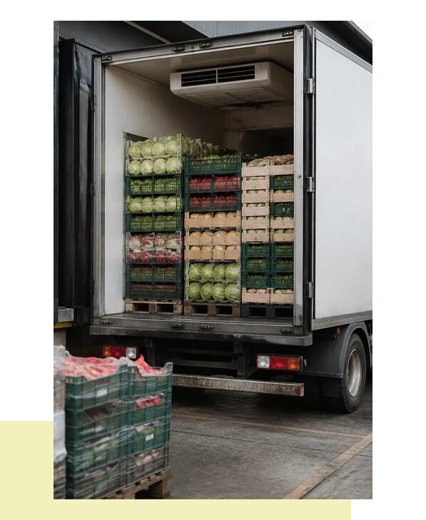 Перевозка плодоовощной продукции оптом напрямую в Вятских Поляну